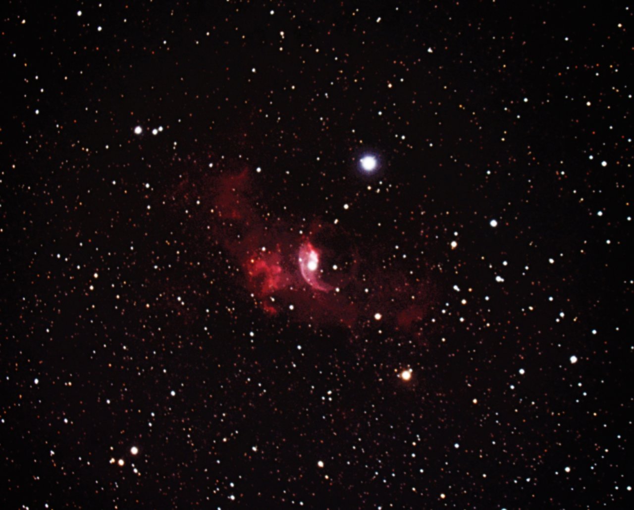 NGC7635, the Bubble Nebula